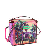 Hollywood Hologram Print Handbag