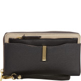 Veritas Extra Large Zip Around RFID Blocking Wallet