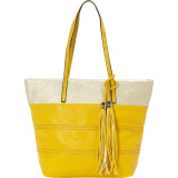 Bahamas Metallic Trim Shopper