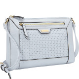 RFID Framed Perforated Crossbody
