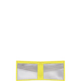 Leather Exterior Bill Fold Stainless Steel Wallet- RFID