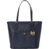 Jet Set Item Large Top Zip Snap Pocket Tote