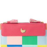 Color Block Squares Cosmopolitan Wallet
