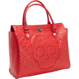 Lattice Skull Tote