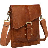 Rugged Liverpool Leather Messenger Bag