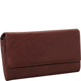 Large Multi Compartment Clutch