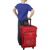 Kids Flag Heart 16" Upright Carry-On