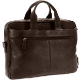 Genuine Leather Briefcase with Laptop Sleeve