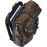 Alpha Bravo Luke Roll-Top Leather Backpack