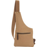 Slim Casual Canvas Chest Pack
