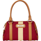 Doctor Bag Stripe Satchel