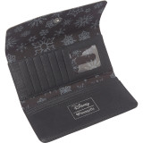 Frozen Elsa Iridescent Snowflake Trifold Wallet