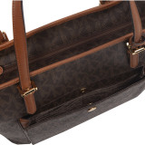 Jet Set Large Top Zip Snap Pocket Tote