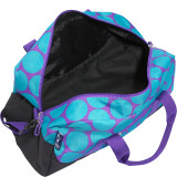 Big Dots Aqua Duffel Bag