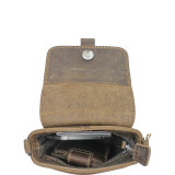 7" Leather Crossbody/Waist Bag