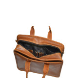 Leather Buffalo Valley 15" Leather Briefcase
