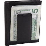 Nappa Leather Front Pocket Wallet with Magnetic Clip