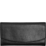 Continental Leather Flap RFID Wallet