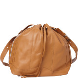 Leather Drawstring Bag