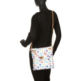 Silk Diamond Logo Signature Crossbody