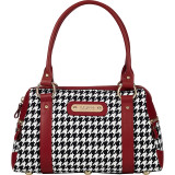 Doctor Bag Stripe Satchel