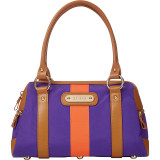 Doctor Bag Stripe Satchel