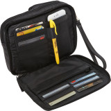 Top Zip Multi Compartment Organizer Wristlet