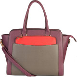 Double Top Handle Large Tote Bag with Removable Strap