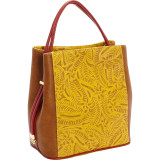 Classic Convertible Handbag - Embossed