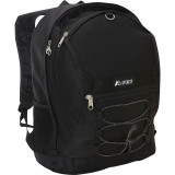 Two Tone Backpack with Mesh Pockets