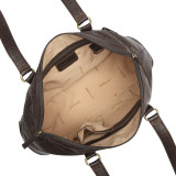 E/W Top Zip Satchel Bag