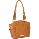Harvest Moon Zip-Top Bucket Tote