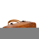 Carole Croc Embossed Leather Tote
