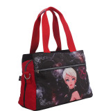 WR Crinkle Nylon Print Satchel