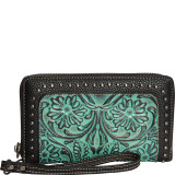 Women's Tooled Wallet