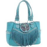 Dakota Western Tote with Fringe