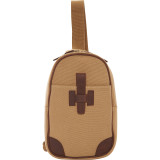 Cotton Canvas Chest Pack Travel Bag