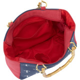 Bamboo Handle Anchor Mini Tote