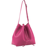PUR Saffiano Drawstring Bucket