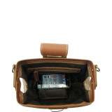 9" Leather Shoulder Bag
