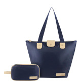 2 Piece Foldable Tote and Toiletry Bag Set