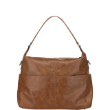 Carlotta Distressed Leather Shoulder Bag