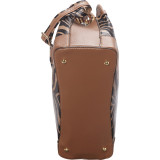 Brook Zebra Print Satchel