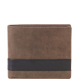 RFID Secure Mens Trifold Wing Wallet