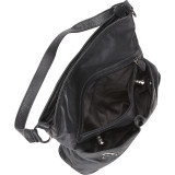 Front Pocket Turn Lock Shoulder Bag