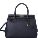 Elegant Italian Leather Tote and Shoulder Bag