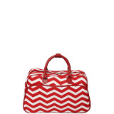 Chevron 21" Carry-On Duffel Bag