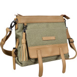 Willow Crossbody - Waxed Canvas