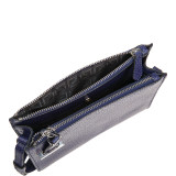 Stephanie Trisha Double Zip Wallet on a String with RFID Protection