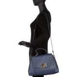 Ettie Crocodile Pattern Satchel